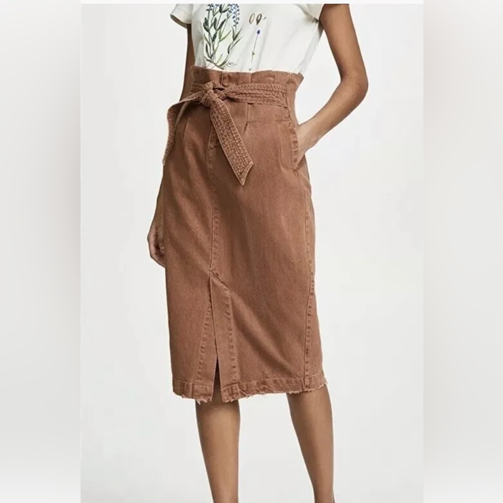 Free People Paper Bag Skirt